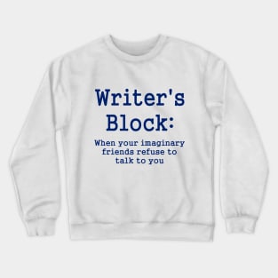 Writer's Block Defined Crewneck Sweatshirt